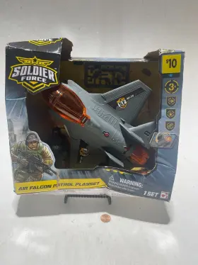 Soldier Force 430001934415 Air Falcon Patrol Playset With Lights And Sounds