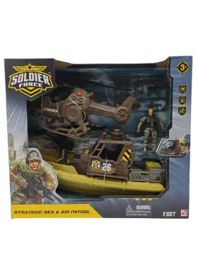 545142 Solider Force Soldier Strategic Sea And Air Patrol Set
