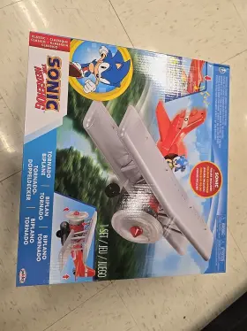 Sonic 192995423282 Tornado Biplane With Action Figure See Details