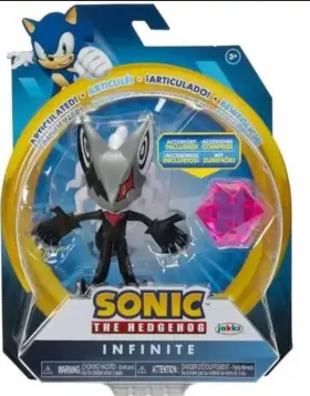 419194 Sonic The Hedgehog Infinite 4 Inch Inches Height X 8 Length Gray 419194 Sonic The Hedgehog Infinite 4 Inch Inches Height X 8 Length Gray