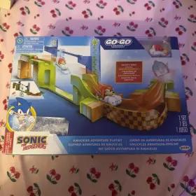 423464-2 Sonic The Hedgehog Brand New Go-go Racers Knuckles Adventure Playset