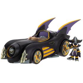 Sonic The Hedgehog B0fl6xy9b5 Dc X Shadow-fied Batmobile And 2.5 Inch Shadow As Batman Figure