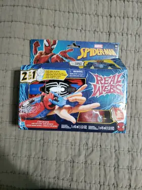 F8734 Spiderman Type Ultimate Web Blaster Childrens Outdoor Roleplay Set. Damaged Box