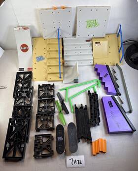Spin Master 13894 Tech Deck Modular Skatepark Lot Spinmaster X-connect Baker Kader Lemos 7h32