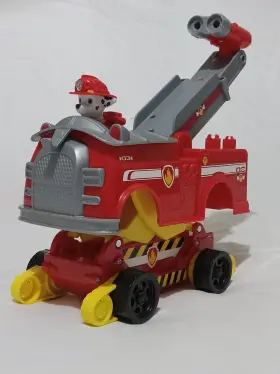 17753 Spin Master Paw Patrol Marshalls Rise And Rescue Transforming Fire Truck Playset With Figure