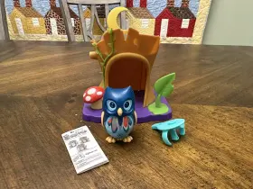 20070964 Spin Master Digiowls Living Night Life Target Blue Forest Hollow Inch Quill Playset