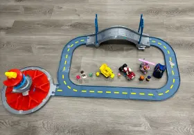 20073511 Spin Master Paw Patrol Launch N Roll Lookout Tower Track Set Ryder And Racers Figurines Lot