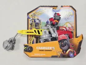 20144900 Spin Master #20144900 Rubble And Crew Charger Crane Grabber Vehicle Figure Set Nickelodeon N