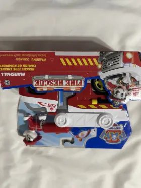 2016158 Spin Master Paw Patrol Marshall Fire Rescue Engine Playset With Figure