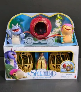 Spin Master 313035544556 Spellbound Magical Carriage Adventure Play Set With Princess Ellian And King Solon