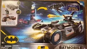 40610 Spin Master Ultimate Transforming Batmobile Playset Batman Figure Bat Glider