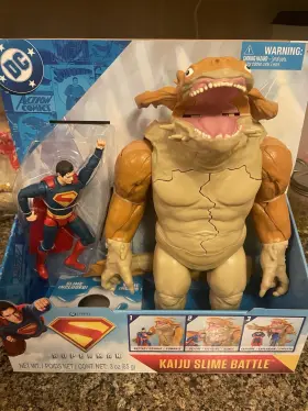 507187vs Spin Master Dc Comics Superman Vs. Kaiju Slime Battle Playset With Figures And