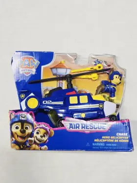 6027137 Spin Master Paw Patrol Air Rescue Chase Helicopter Vehicle Toy Nickelodeon Kids 3 New Gift