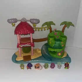 6045546 Spin Master Hatchimals Colleggtibles Tropical Island Party Playset 7 Mixed Figs Toy Tested