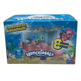 6046796 Spin Master Hatchimals Colleggtibles Underwater Aquarium 8pc Playset Pink Toy