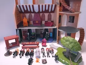 6061842 Spin Master Harry Potter Magical Minis Hogwarts Castle Playset With 10 Figures Please Read