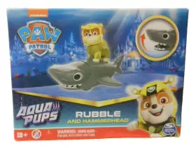 6066478 Spin Master Paw Patrol Aqua Pups Rubble And Hammerhead Action Figures Set 2023