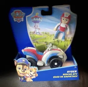 6067792 Spin Master Paw Patrol Ryder Rescue Atv Playset With Figure New Boxed