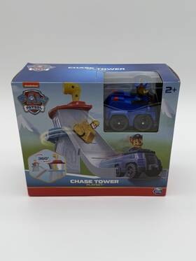 Spin Master 6071183 Paw Patrol Chase Tower Playset With Figure And Vehicle