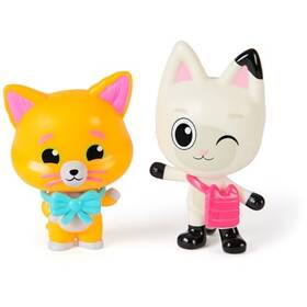 Spin Master 6074578 Gabbys Dollhouse The Movie - Panda Paw And Leopold Figure Set With 2