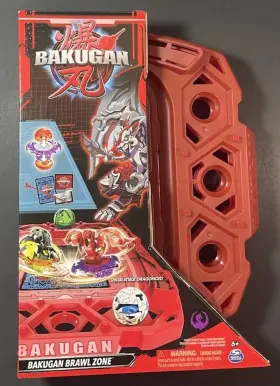 Spin Master 681147014572 Bakugan Brawl Zone Compact Playset With Special Attack Dragonoid New