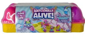 Spin Master 681147034686 Hatchimals Alive Egg Carton Playset With 10 Surprises Self Hatching Eggs New