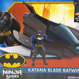 Spin Master 681147093614 Ninja Strike Katana Blade Batwing With Exclusive 6-inch Batman Figure