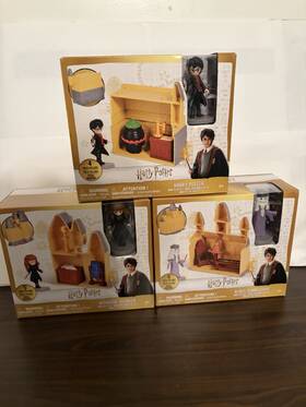 Spin Master 707935195 Harry Potter Playset Figures Hermione Dumbledore Boxed