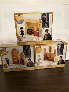 707935195 Spin Master Harry Potter Playset Figures Hermione Dumbledore Boxed
