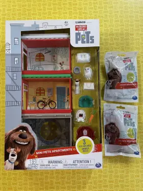 Spin Master 778988231821 The Secret Life Of Pets New Mini Apartments Playset 5 Bonus Chloe Ripper