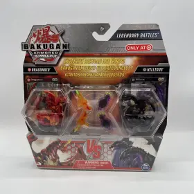 Spin Master 778988319703 Bakugan Armored Alliance Legendary Battles Dragonoid Vs. Nillious New