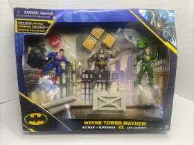 Spin Master 778988343678 Gotham City Train Station Havoc Batman And The Flash Vs. Gorilla Grodd Spinmaster