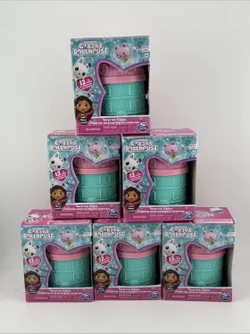 Spin Master 778988364895 New Gabbys Dollhouse Baby Box Cat Surprise Figure Dreamworks Netflix D Lot Of 6