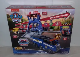 Spin Master 778988418963 Paw Patrol Big Truck Pups Stop Hq With Vehicle 3ft. Wide Playset New