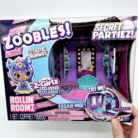 Spin Master 778988425510 Zoobles Secret Partiez Rollin Roomz Z-tastic Runway Playset