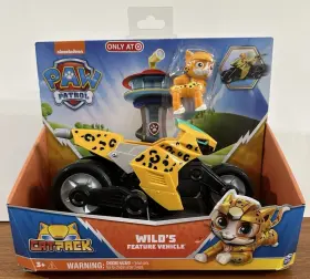 Spin Master 778988427248 Target Exclusive Paw Patrol Cat Pack Wilds Feature Vehicle With Action Figure New