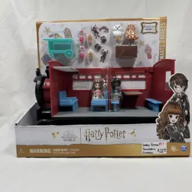Spin Master 778988432266 Harry Potter Magical Minis Hogwarts Express Train Toy Playset With Hermione -new