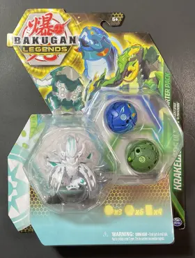 Spin Master 778988448441 Bakugan Legends Starter Pack Krakelios Ultra Centipod Maxodon New