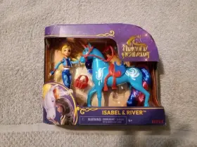 Spin Master 778988461891 Unicorn Academy Isabel And River Set Action Figures 4.5 Inch New Netflix