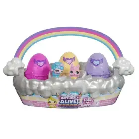 Spin Master 778988496015 New Hatchimals Alive Spring Basket Self Hatching Eggs Mini Figures