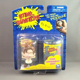 Spin Master 778988611852 Stink Blasters Inch B.o. Brian Figure Series 1 Sealed Package 2003 Nip Nib