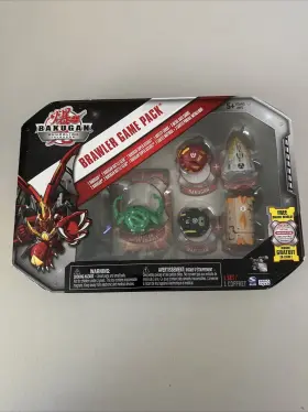 Spin Master 778988886731 Bakugan 2010 Gundalian Invaders Brawler 5 Piece Game Pack New/sealed