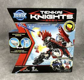 Spin Master Ltd. 778988032244 Ionix Tenkai Knights 2-in-1 Blastank War Stallion Set 11002 New In Box Sealed