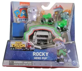 Spin Mastet 778988435915 Nickelodeon Paw Patrol Big Truck Pups Rocky Hero Pup Drone Squirrel Set New