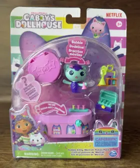 Spinmaster 778988502457 Netflix Gabbys Dollhouse Bobble Kitty Mercat Potion Pack Playset New