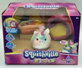 Squishmallows 191726387558 New Squishville Unicorn Playroom Playset Sealed Jazwares