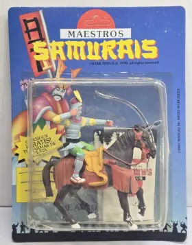 240140 Star Toys Samurai Archer On Horseback Nib Maestros Samurais 1990 New