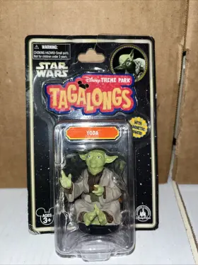 0000831058 Star Wars Disney Theme Park Tagalongs Yoda With Magnetic Power