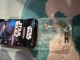 Star Wars 191726416081 Series 3 Rare Scout Class Micro Galaxy Squadron Count Dooku Speeder