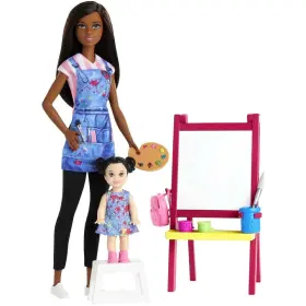 Star Wars 887961813869 Barbie Careers Doll And Playset Art Teacher Theme With Brunette